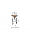  Барний стілець Loft-Modern